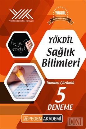 YÖKDİL Sağlık Bilimleri Tamamı Çözümlü 5 Deneme